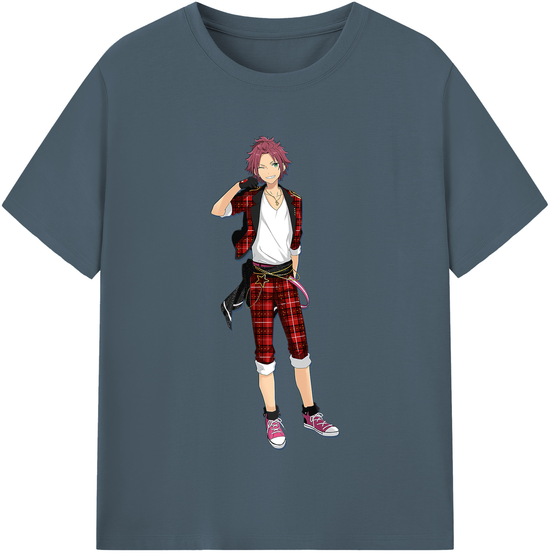 （画像用） あんさんぶるスターズ! Ensemble Stars 綿100％半袖Tシャツ（フロントプリント）